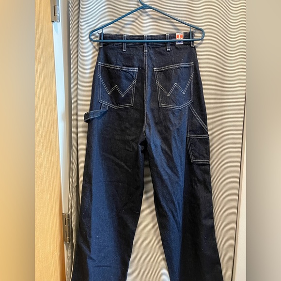 Wide Leg Wrangler Carpenter Jeans - Picture 3 of 4